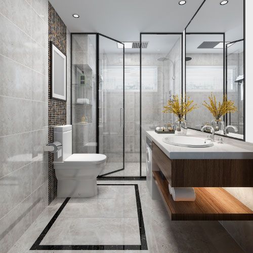 Tiled bathrooms from £5995 in Coatbridge & Airdrie